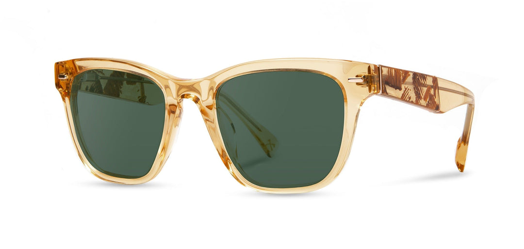 Butter*Mushroom*G15 + Butter*Mushroom*G15 Polarized | Shwood Ankeny Acetate Sunglasses Butter