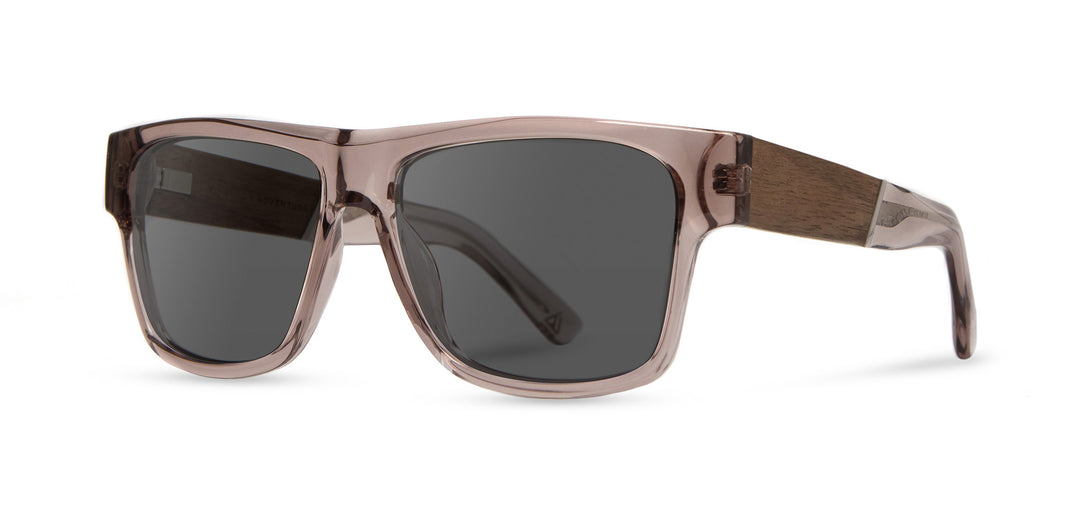 Dusk*Walnut*Basic Polarized Grey + Dusk*Walnut*HD Plus Polarized Grey | CAMP Cliff Great Smokey Mountains Sunglasses