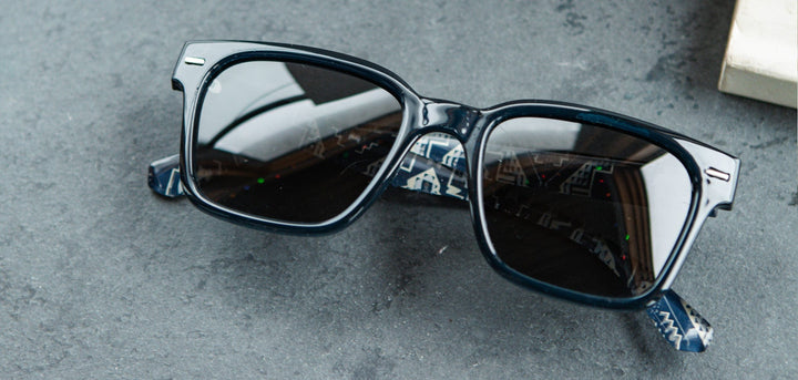 Navy Crystal*Navy Oxbow*Grey Polarized | Pendleton Coby Sunglasses