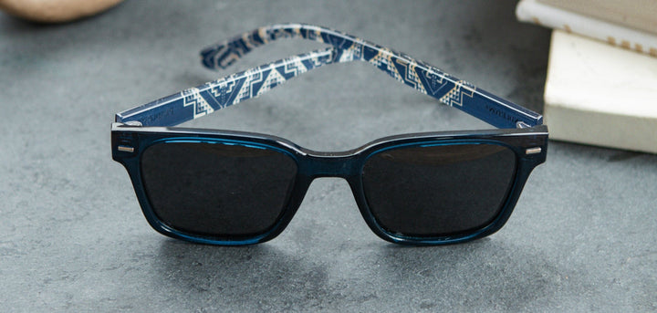 Navy Crystal*Navy Oxbow*Grey Polarized | Pendleton Coby Sunglasses