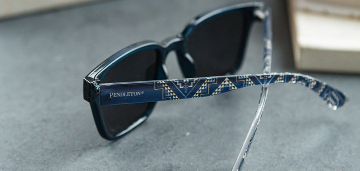 Navy Crystal*Navy Oxbow*Grey Polarized | Pendleton Coby Sunglasses