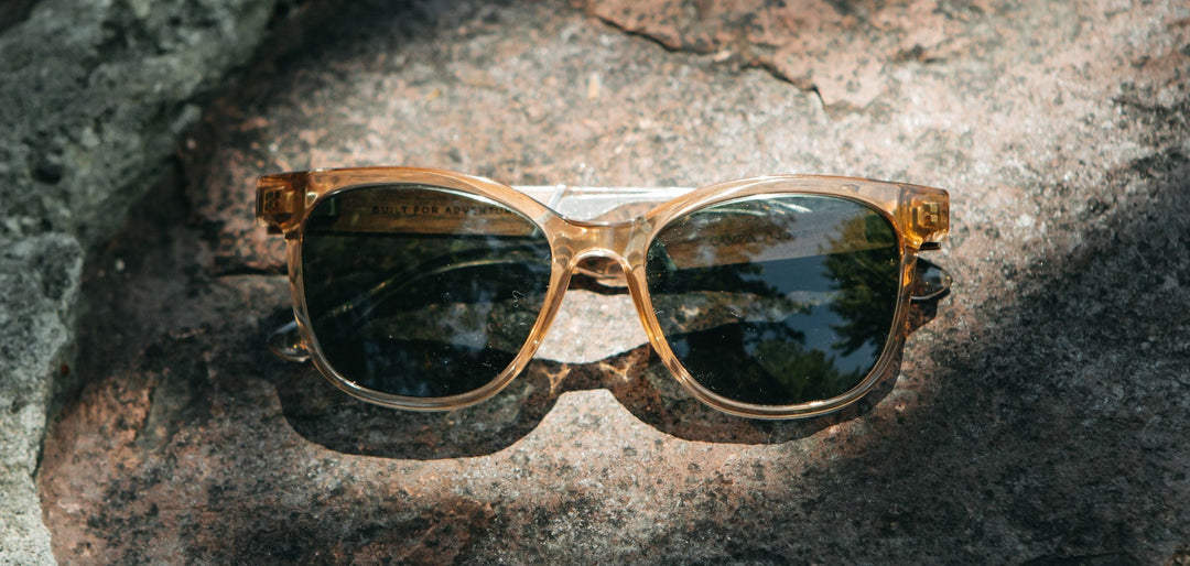 Desert*Walnut*Basic Polarized G15 + Desert*Walnut*HD Plus Polarized G15 | CAMP Cove Desert Walnut Sunglasses