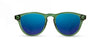 Emerald*Elm Burl*Lite Plus Polarized Blue Flash | Shwood Francis ACTV Sunglasses Emerald