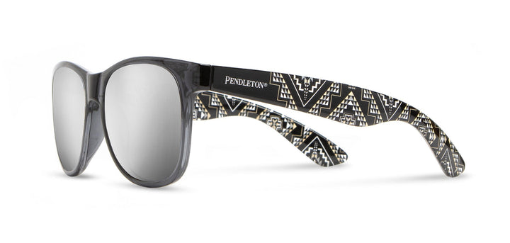 Grey Crystal*Black Oxbow*Silver Mirror Polarized | Pendleton Gabe Sunglasses