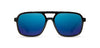 Black*Walnut*HD Plus Polarized Blue Flash | CAMP Glacier Black Walnut Sunglasses