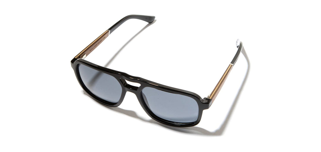 Black*Walnut*Basic Polarized Grey + Black*Walnut*HD Plus Polarized Grey | CAMP Glacier Black Walnut Sunglasses