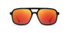 Black*Walnut*HD Plus Polarized Solar Flash | CAMP Glacier Black Walnut Sunglasses