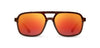 Clay*Walnut*HD Plus Polarized Solar Flash | CAMP Glacier Clay Walnut Sunglasses