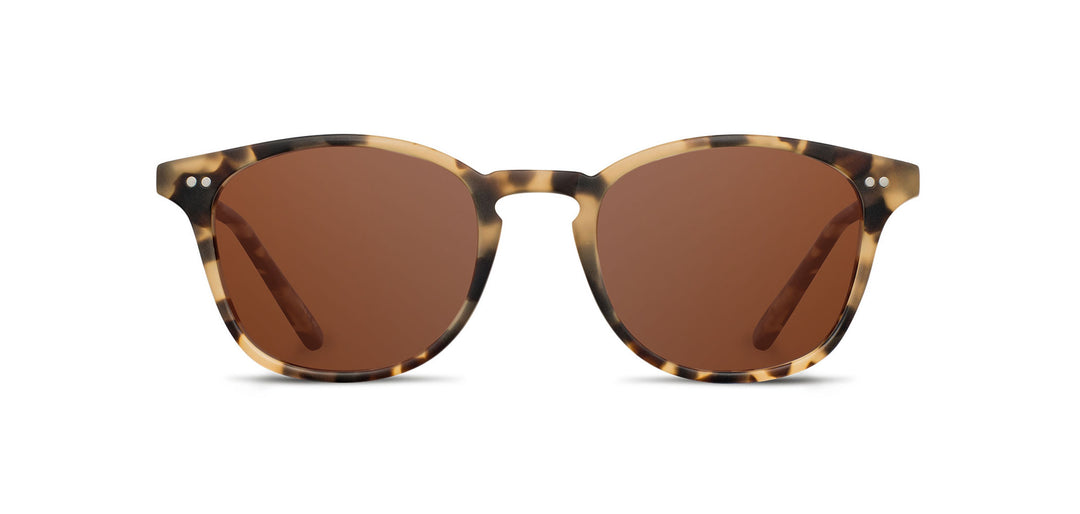 Matte Havana*Brown + Matte Havana*Brown Polarized | Shwood Kennedy Acetate Sunglasses Matte Havana