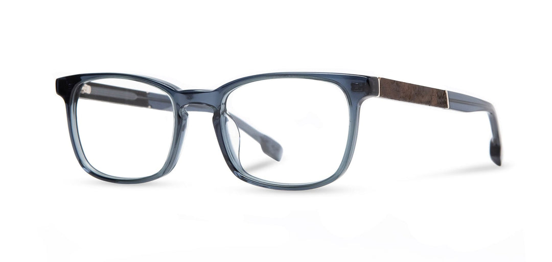 Denim*Elm Burl*frames only | Shwood Odell RX Eyeglasses Denim