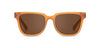 Matte Apricot*Elm Burl*Brown + Matte Apricot*Elm Burl*Brown Polarized | Shwood Prescott Acetate Sunglasses Matte Apricot