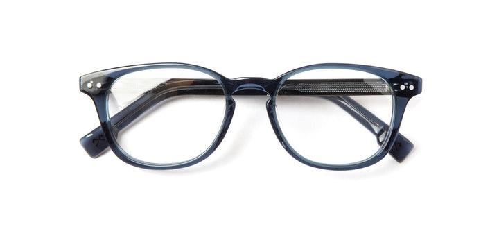 Denim*Elm Burl*frames only | Shwood Quimby 50mm RX Eyeglasses Denim