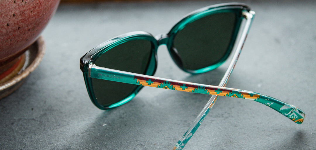 Teal Crystal*Nehalem*G15 Polarized | Pendleton Rylahn Sunglasses