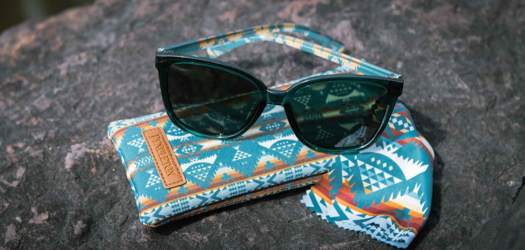 Teal Crystal*Nehalem*G15 Polarized | Pendleton Rylahn Sunglasses