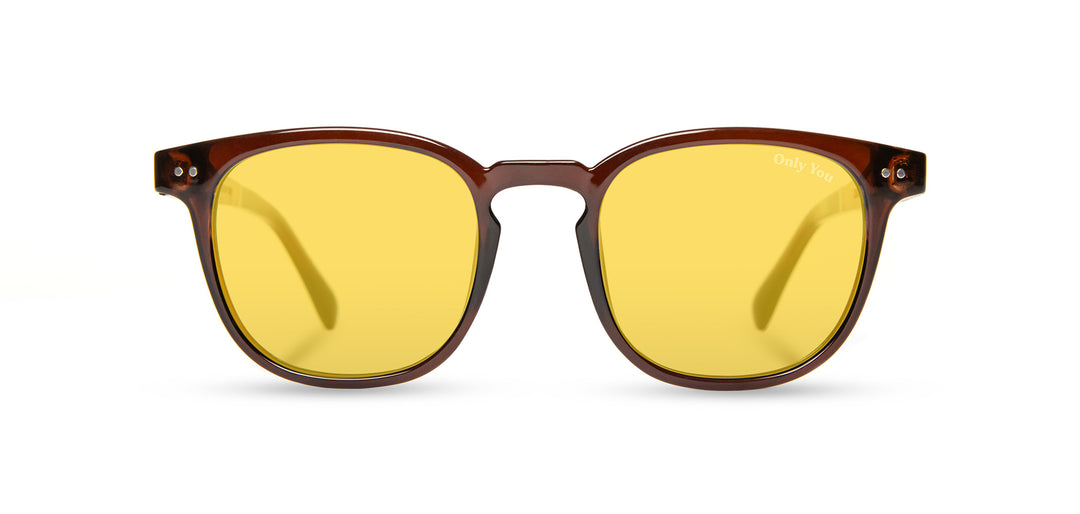Clay*Walnut*Basic Polarized Yellow + Clay*Walnut*HD Plus Polarized Yellow | CAMP Topo Clay Sunglasses