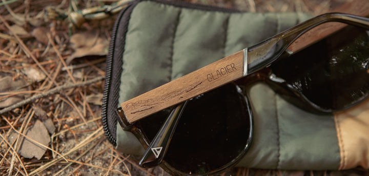 Moss*Engraved Walnut*Basic Polarized Grey + Moss*Engraved Walnut*HD Plus Polarized Grey + Moss*Walnut*Basic Polarized Grey + Moss*Walnut*HD Plus Polarized Grey | CAMP Trail Moss Sunglasses