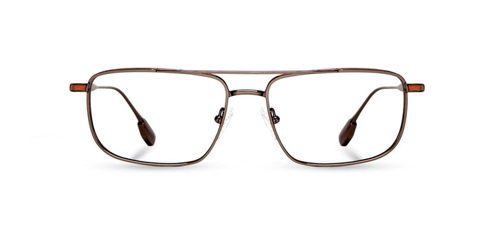 Black Chrome*Mahogany*frames only | Shwood Benton Metal RX Eyeglasses Black Chrome