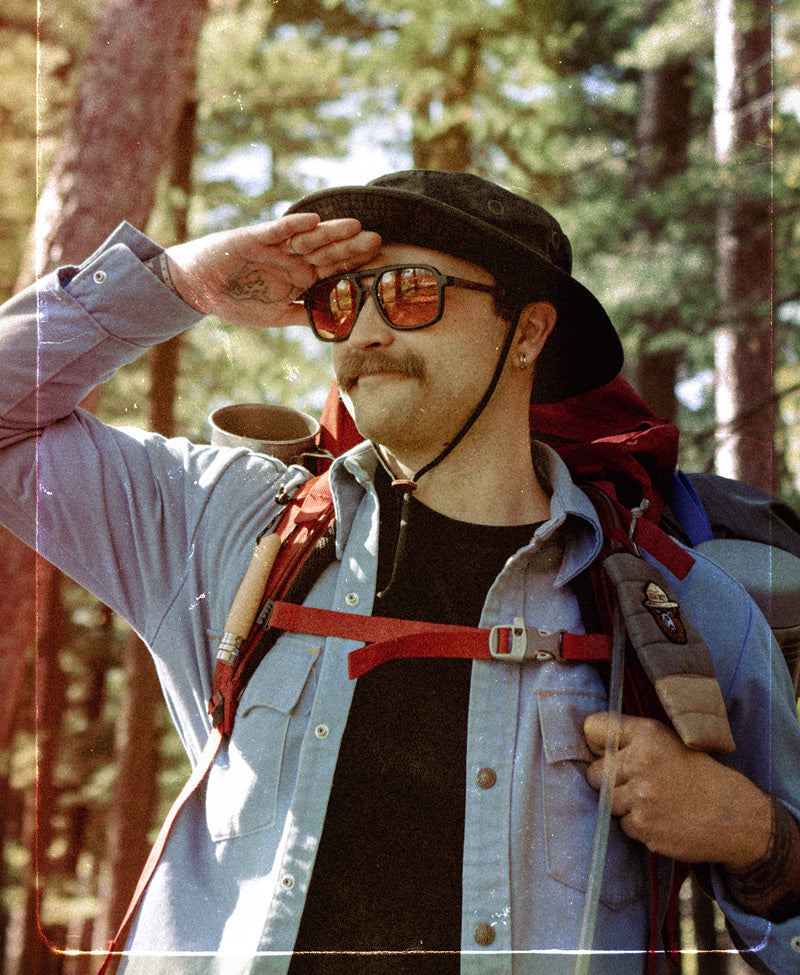 retro Smokey bear sunglasses