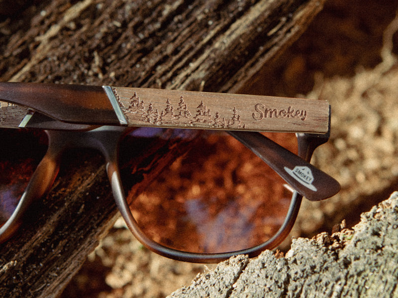 Trail Matte Tortoise Smokey Bear sunglasses