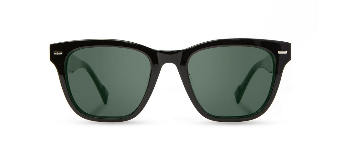 Black*Elm Burl*G15 + Black*Elm Burl*G15 Polarized | Shwood Ankeny Acetate Sunglasses Black