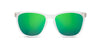 Matte Crystal*Walnut*HD Plus Polarized Green Flash | CAMP Arrowcrest Matte Crystal Sunglasses