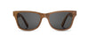 Walnut*Grey + Walnut*Grey Polarized | Shwood Canby Wood Sunglasses Walnut