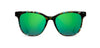 Blue Opal*Ebony*HD Plus Polarized Green Flash | CAMP Cove Blue Opal Ebony Sunglasses