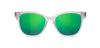 Matte Crystal*Walnut*HD Plus Polarized Green Flash | CAMP Cove Matte Crystal Walnut Sunglasses