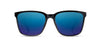 Black*Ebony*HD Plus Polarized Blue Flash | CAMP Crag Black Ebony Sunglasses