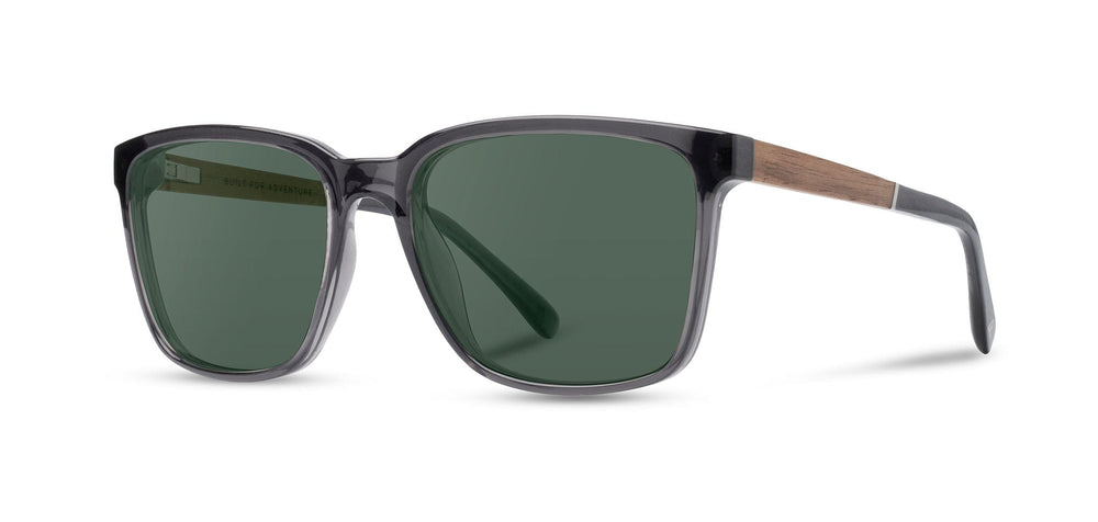 Fog*Walnut*Basic Polarized G15 + Fog*Walnut*HD Plus Polarized G15 | CAMP Crag Fog Walnut Sunglasses