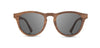 Walnut*Grey + Walnut*Grey Polarized | Shwood Francis Wood Sunglasses Walnut