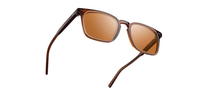 Rust*Brown + Rust*Brown Polarized | Shwood Hamilton Acetate Sunglasses Rust