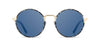 Blue Coral*Walnut*Blue + Blue Coral*Walnut*Blue Polarized | Shwood Hawthorne Acetate Sunglasses Blue Coral