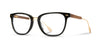 Black*Walnut*frames only | Shwood Heppner Acetate RX Eyeglasses Black