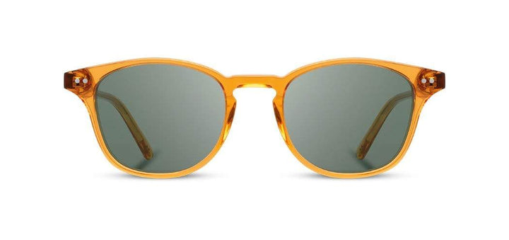 Tangerine*G15 + Tangerine*G15 Polarized | Shwood Kennedy Acetate Sunglasses Tangerine