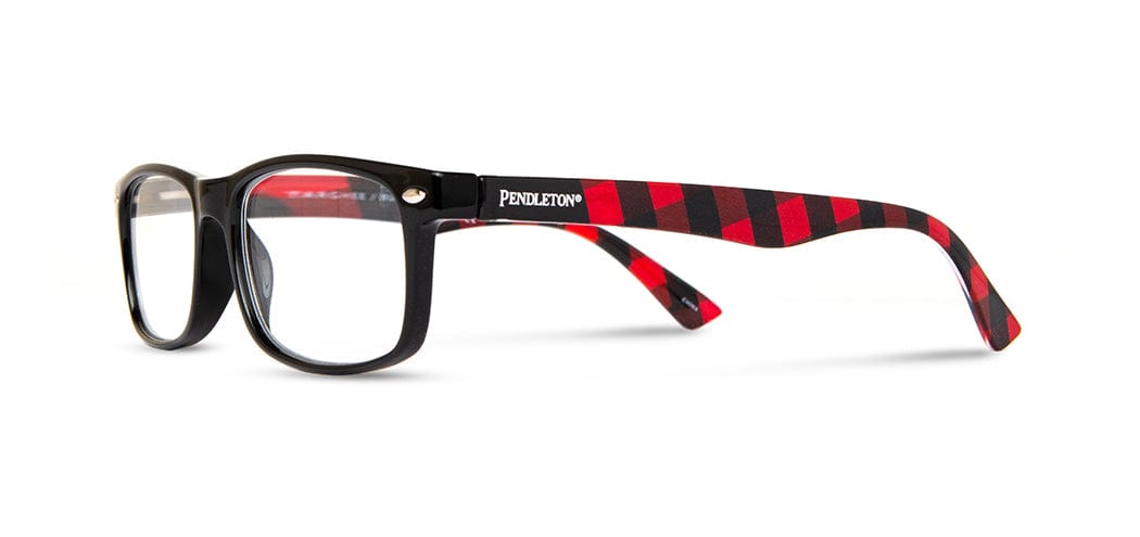 Black*Buffalo Check*1.5x + Black*Buffalo Check*2.0x + Black*Buffalo Check*2.5x | Pendleton Targhee Reading Glasses