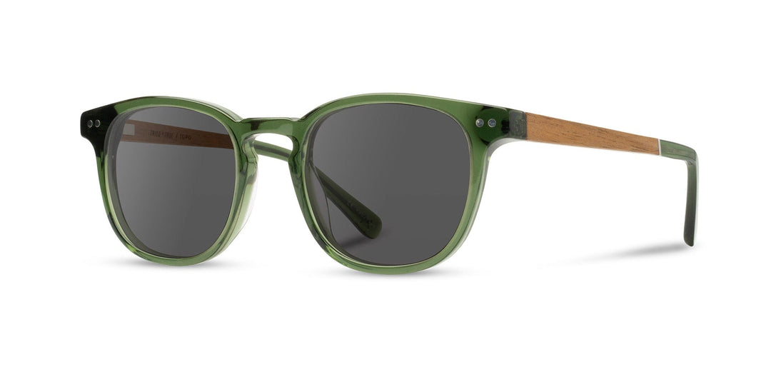 Fern*Walnut*Basic Polarized Grey + Fern*Walnut*HD Plus Polarized Grey | CAMP Topo Fern Walnut Grey Sunglasses