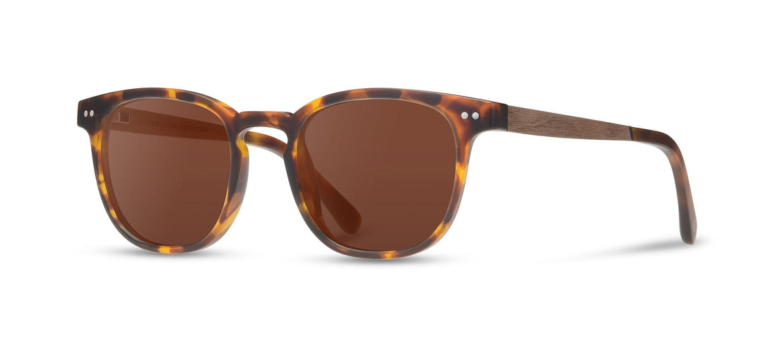 Matte Tortoise*Walnut*Basic Polarized Brown + Matte Tortoise*Walnut*HD Plus Polarized Brown | CAMP Topo Matte Tortoise Walnut Brown Sunglasses