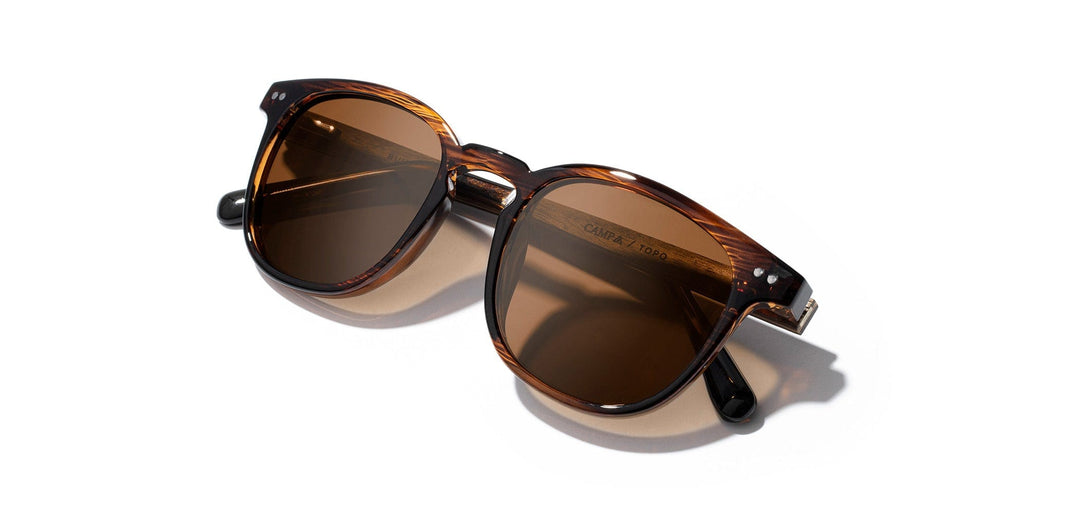 Tortoise*Walnut*HD Plus Polarized Brown | CAMP Topo Tortoise Walnut Brown Sunglasses