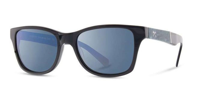 Black*Midnight Surf Resin*Blue Flash Polarized | Shwood Canby Surf Resin Sunglasses