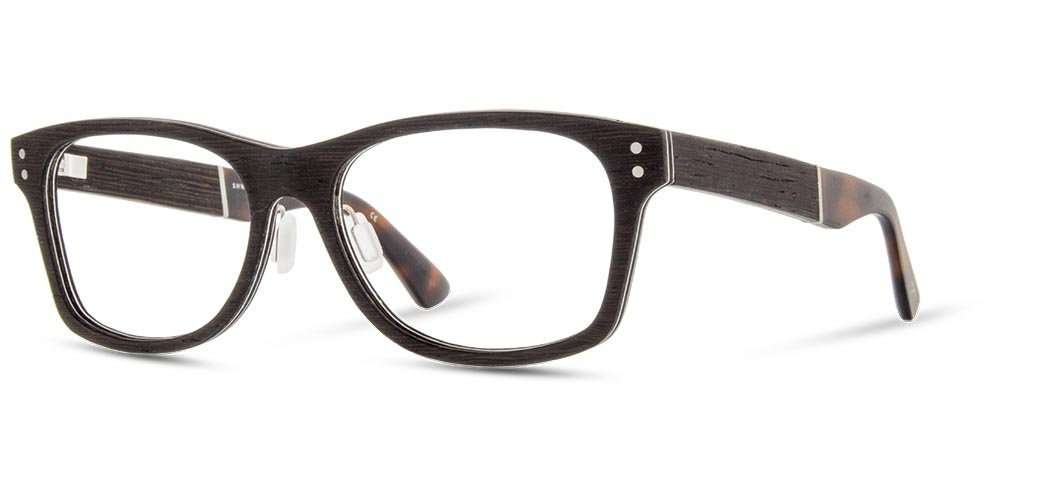 Dark Walnut*frames only + Dark Walnut*rx | Shwood Cannon Wood RX Eyeglasses Dark Walnut
