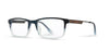 Navy*Elm Burl*frames only + Navy*Elm Burl*rx | Shwood Fremont Metal RX Eyeglasses Navy