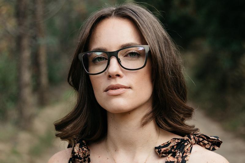 Gunmetal*Elm Burl*frames only + Gunmetal*Elm Burl*rx | Shwood Canby Metal RX Eyeglasses Gunmetal