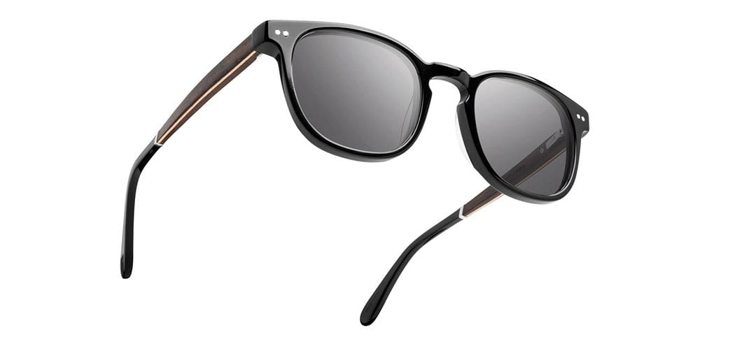 Black*Ebony*Basic Polarized Grey + Black*Ebony*HD Plus Polarized Grey | CAMP Topo Black Ebony Sunglasses