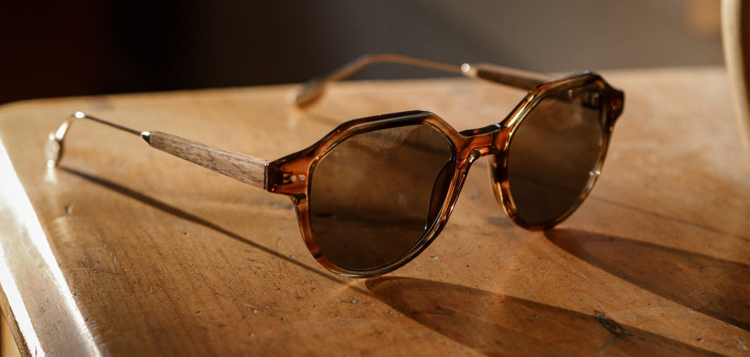 Autumn*Walnut*G15 + Autumn*Walnut*G15 Polarized | Shwood Powell Acetate Sunglasses Autumn