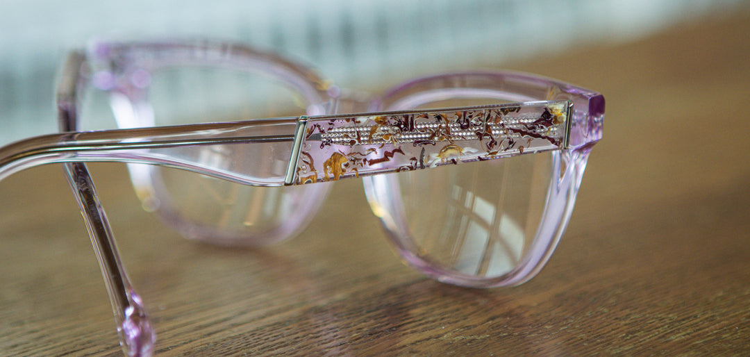 Lilac*Flower*frames only | Shwood Ana Acetate RX Eyeglasses