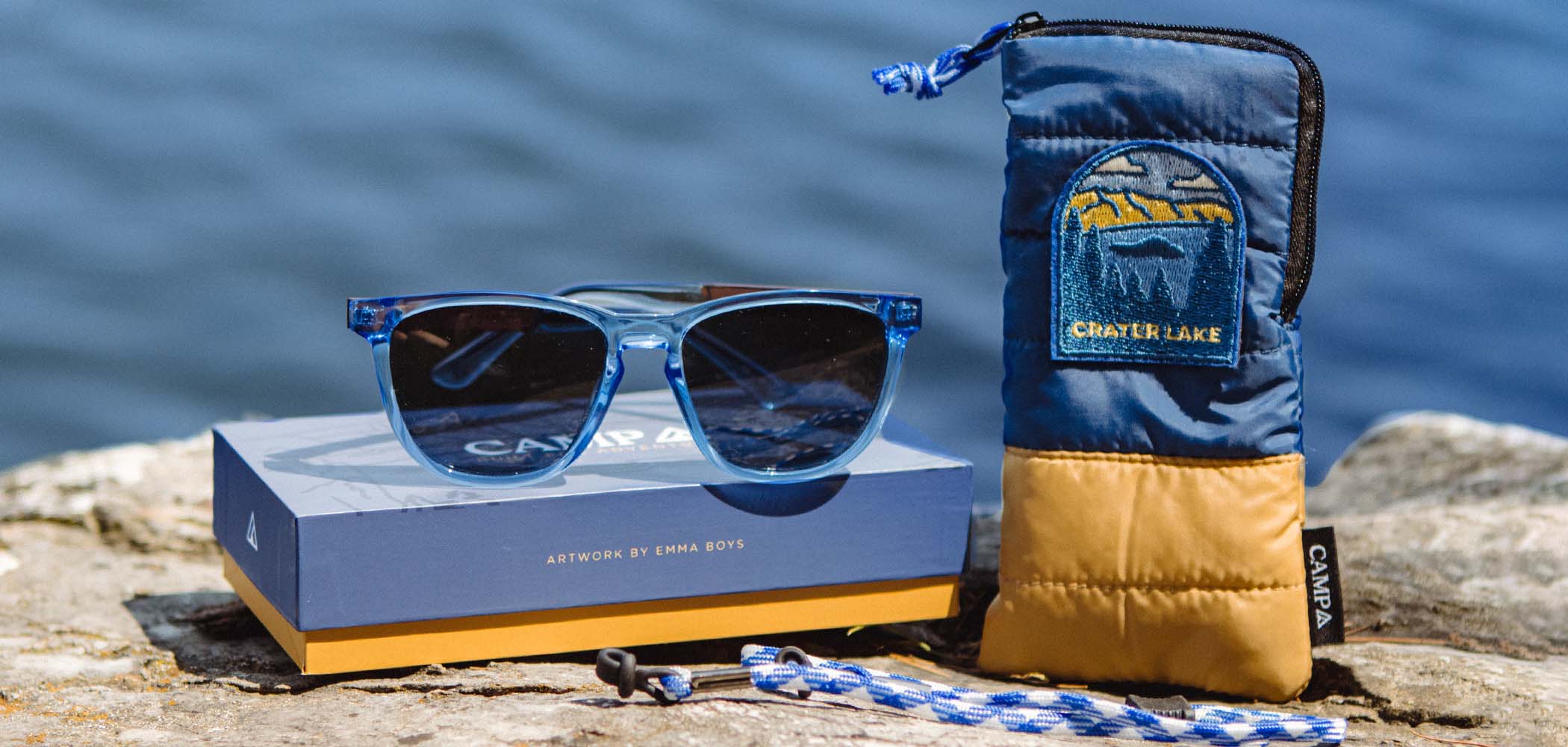 CAMP Arrowcrest Sunglasses - Crater Lake National Park Edition