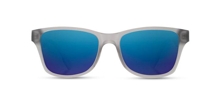 Matte Smoke*Elm Burl*Lite Plus Polarized Blue Flash | Shwood Canby ACTV Sunglasses Matte Smoke