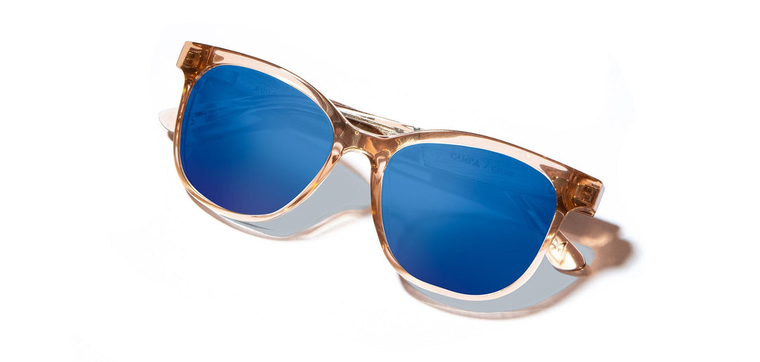 Desert*Walnut*HD Plus Polarized Blue Flash | CAMP Cove Desert Walnut Sunglasses