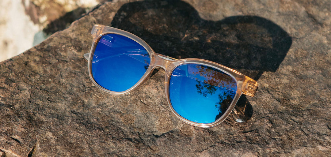 Desert*Walnut*HD Plus Polarized Blue Flash | CAMP Cove Desert Walnut Sunglasses